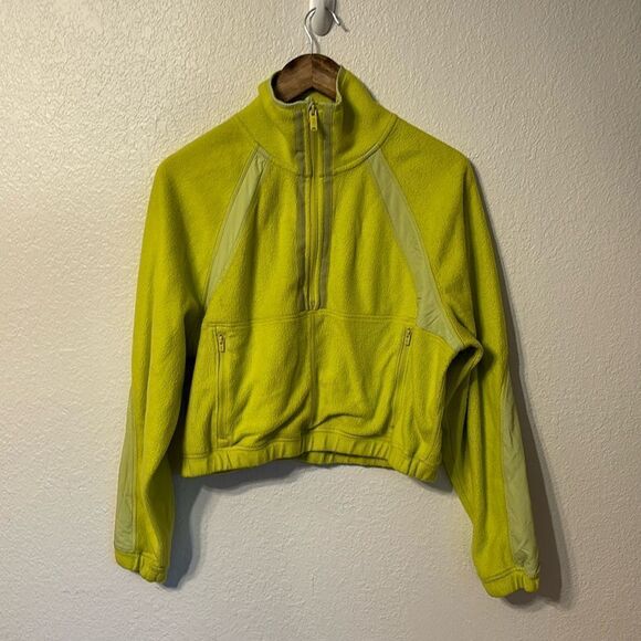 Free People Movement So Fly Half Zip Crop Jacket XS - Picture 1 of 5